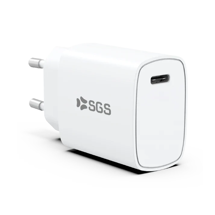 Caricatore USB-C PD 20W Bianco
