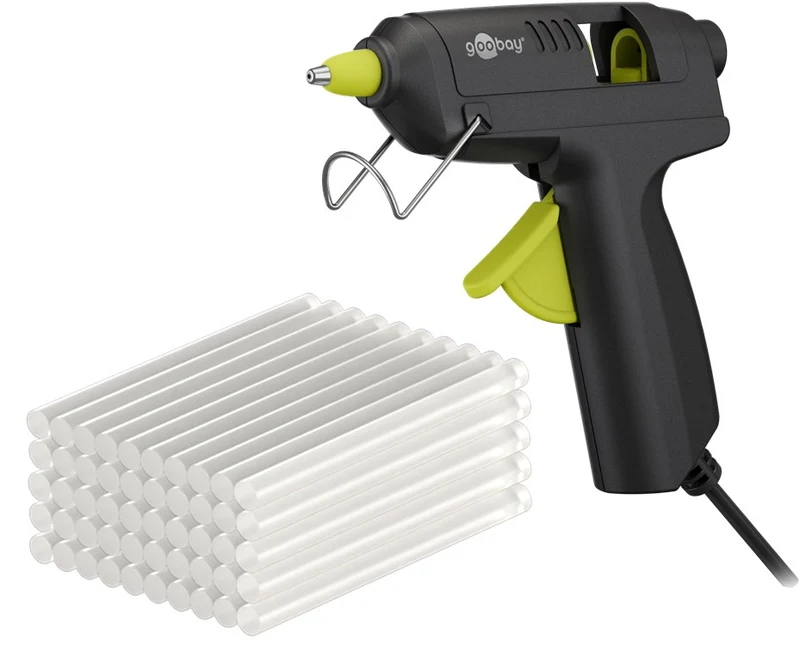 Pistola per colla a caldo Superior 20 W, incl. 50 stick di colla
