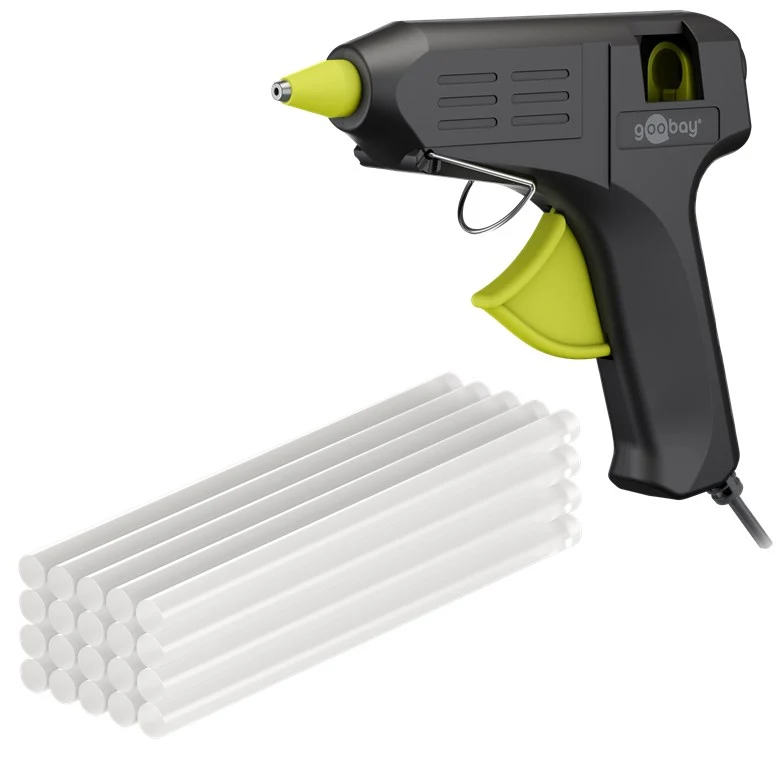 Pistola per colla a caldo Superior 40 W, incl. 20 stick di colla