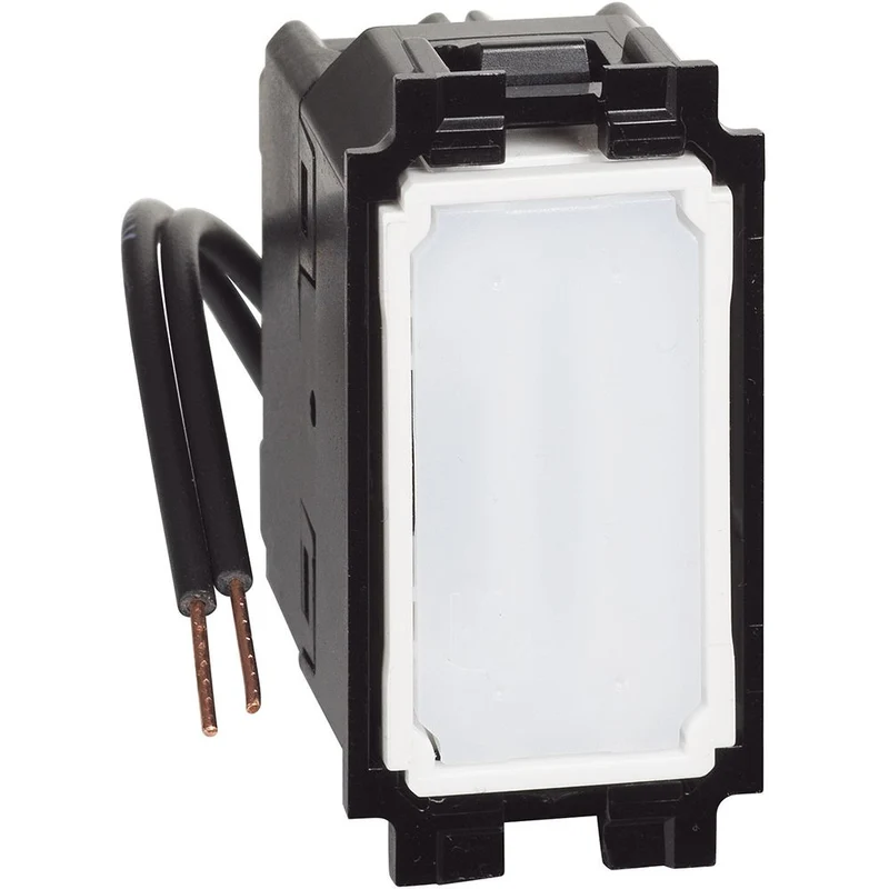 Invertitore bticino living now illuminabile 10a colore blu K4004LB