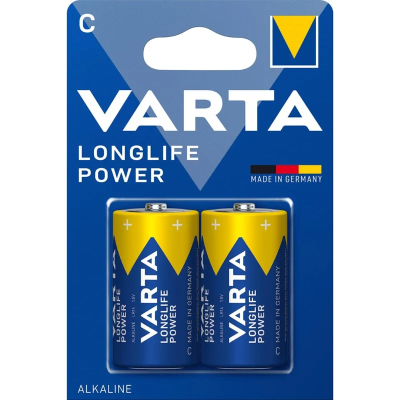 Batterie mezza torcia C Alkaline Varta Longlife Power