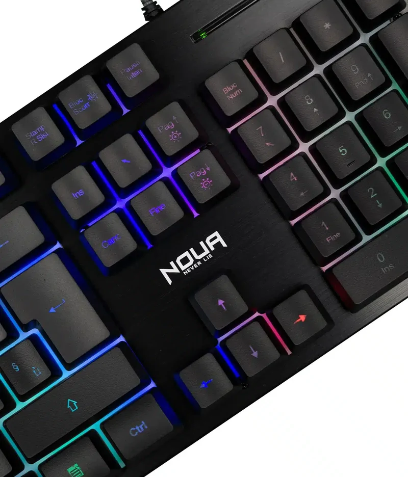 Tastiera Noua Shield gaming cablata USB