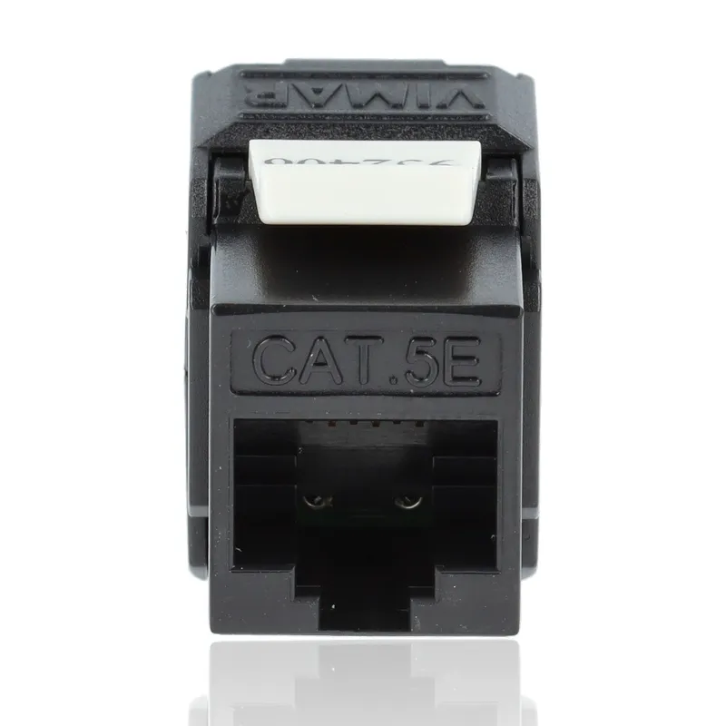 VIMAR 14339.11 - Presa RJ45 Netsafe Cat5e UTP Bianco (Plana)