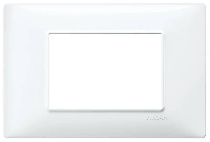 VIMAR 14653.01 - Placca 3M Bianco (Plana)