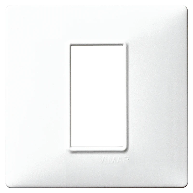 VIMAR 14641.01 - Placca 1M Bianco (Plana)
