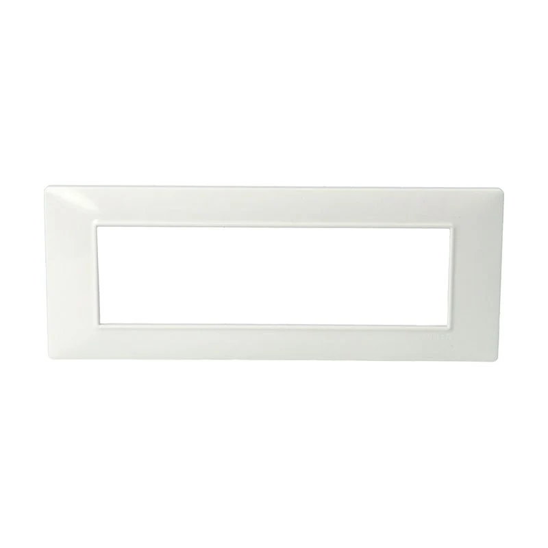 VIMAR 14657.01 - Placca 7M Bianco (Plana)