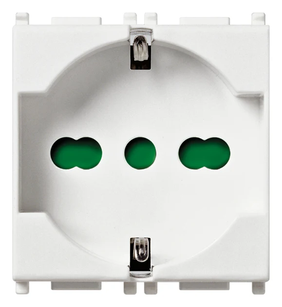 VIMAR 14210 - Presa 2P+T 16A universale Bianco (Plana)