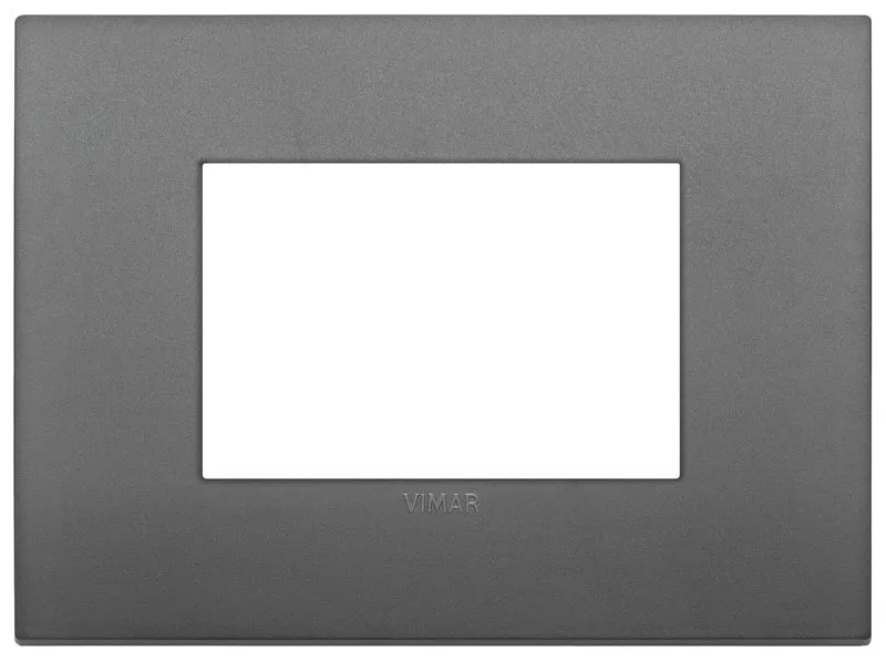VIMAR 19653.72 - Placca Classic 3M grigio (Arkè)