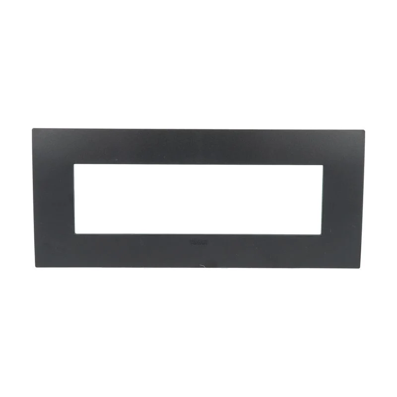 VIMAR 19657.71 - Placca Classic 7M nero (Arkè)