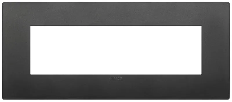 VIMAR 19657.71 - Placca Classic 7M nero (Arkè)