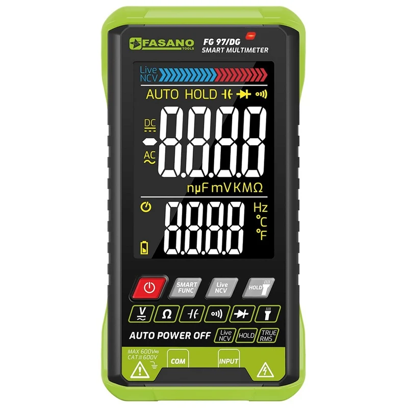 MULTIMETRO DIGITALE DC/AC – OHM FG 97/DG