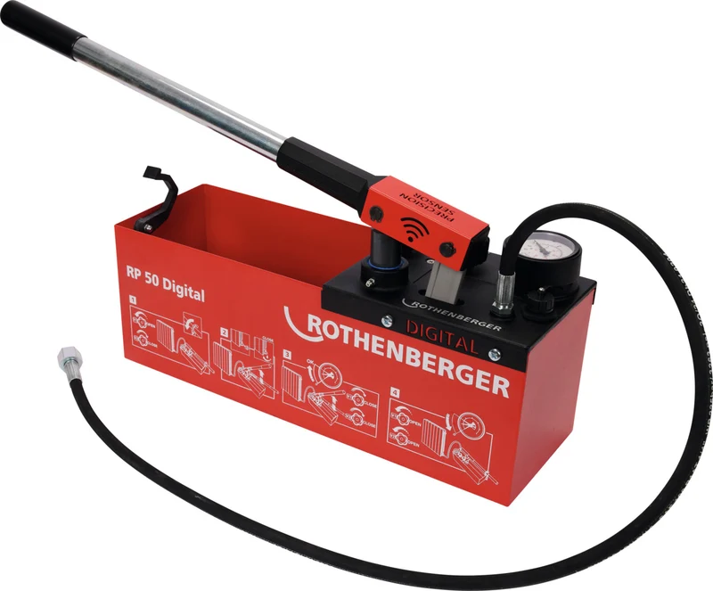 Pompa per prove di tenuta RP 50 digital ROTHENBERGER