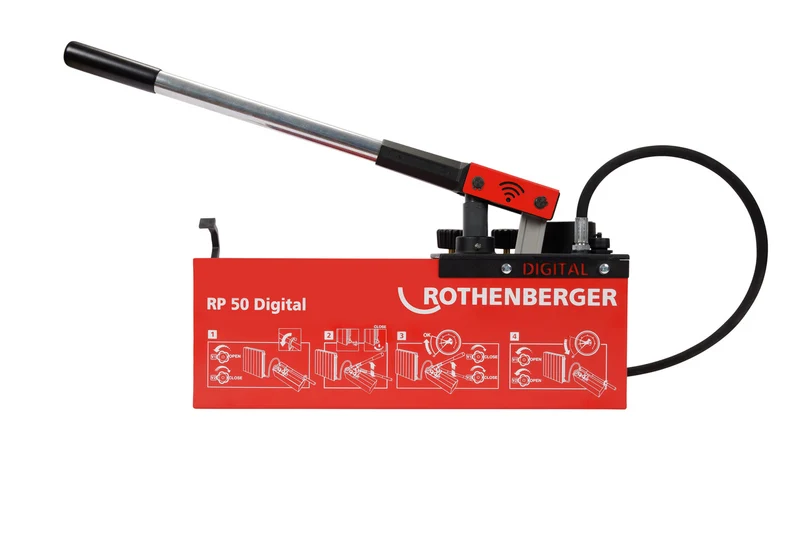 Pompa per prove di tenuta RP 50 digital ROTHENBERGER