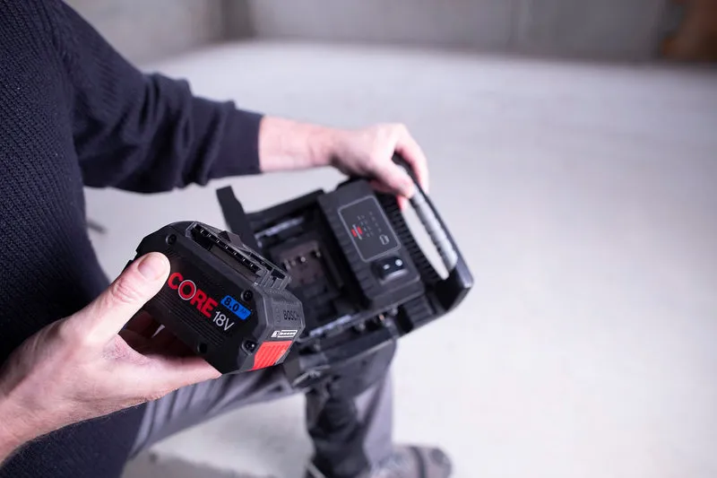 Multi Battery Faretto a LED con batteria 4000 MA BRENNESTUHL compatibile con batterie 18v