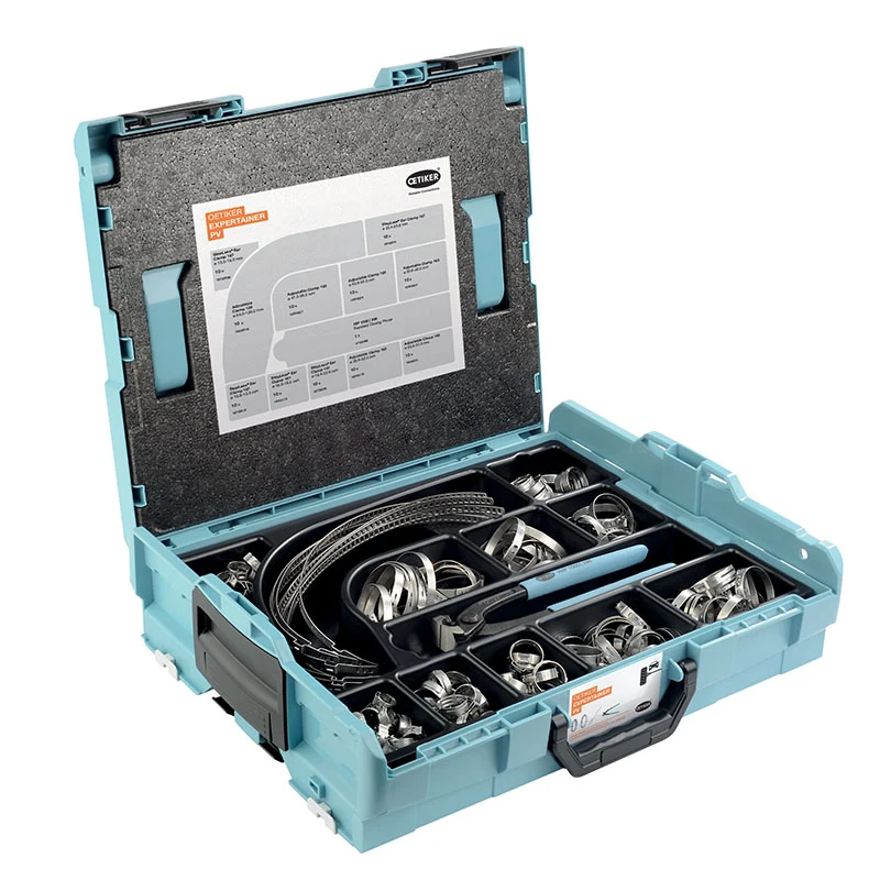 ASSORTIMENTO 111 PEZZI, FASCETTE OETIKER PER GIUNTI AUTOVETTURE Fermec FMOETIKERPV