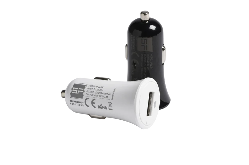 Spina accendisigari auto uscita USB 1 o 2 vie