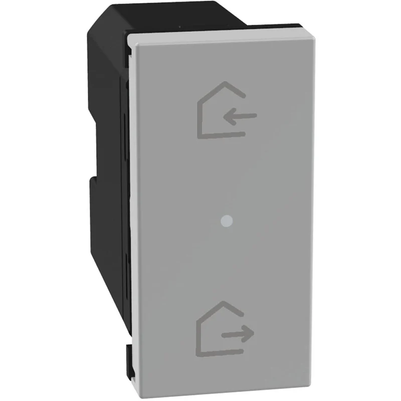 Comando entra/esci wireless BTicino MatixGo grigio per domotica JG4570CWI