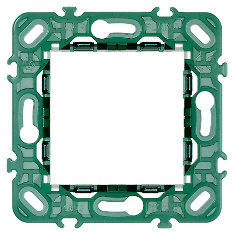 Supporto Vimar Plana 2 Moduli senza Viti 71mm – 14603