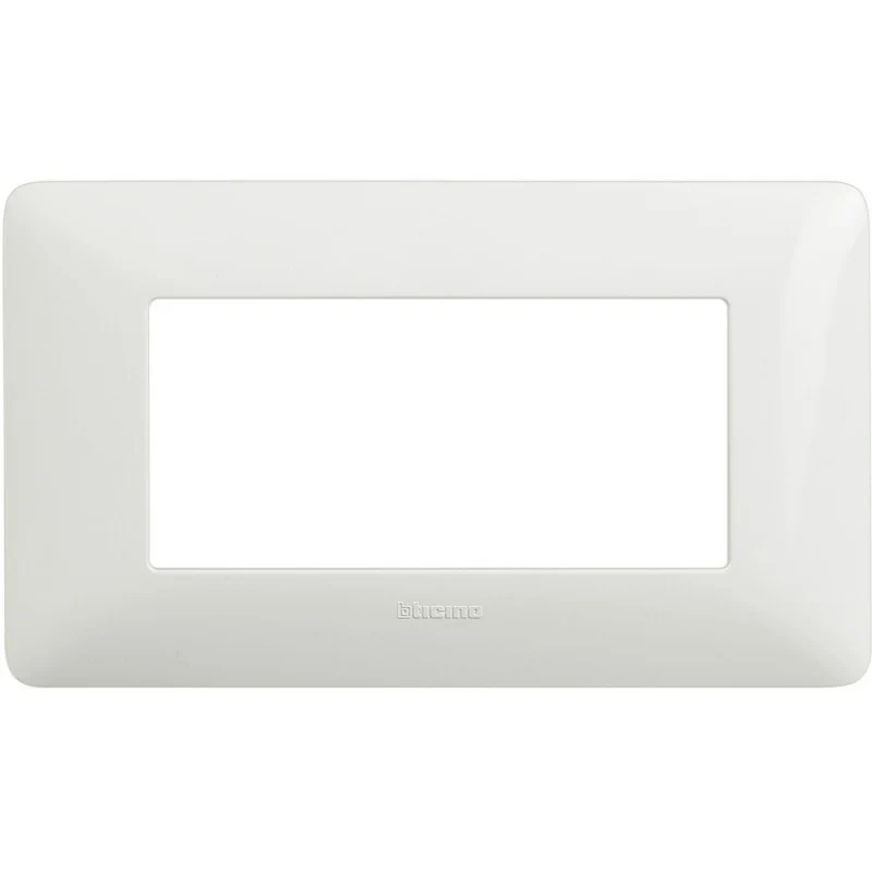 Placca 4 moduli bianca bticino matix AM4804BBN