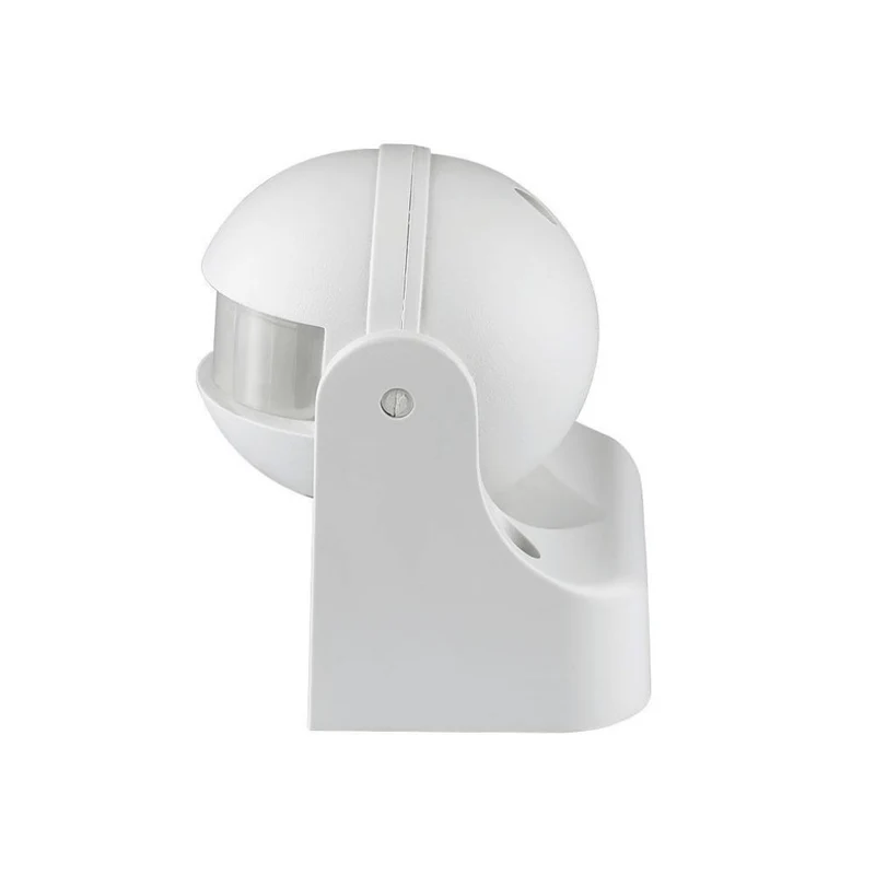 Sensore di Movimento a Infrarossi 180° V-TAC - Colore Bianco - IP44