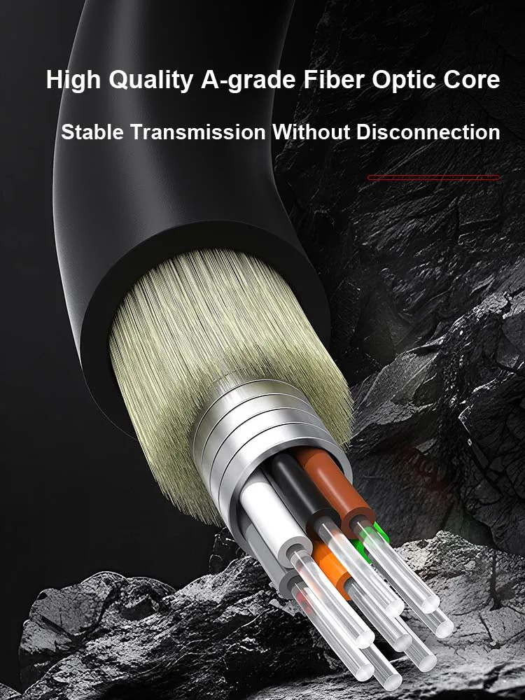 AMPCOM Combat Fiber Optic Jumper Cable Outdoor Communication Dedicated Adapter