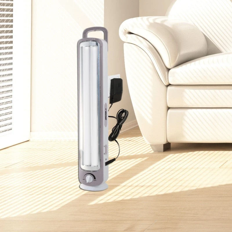 Lampada di Emergenza LED Portatile Anti Black-Out Velamp 2 Tubi 500lm – IR163