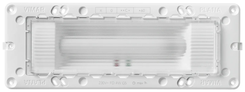 Apparecchio Illuminazione Emergenza Vimar Plana 6/7 Moduli 4W – 14394