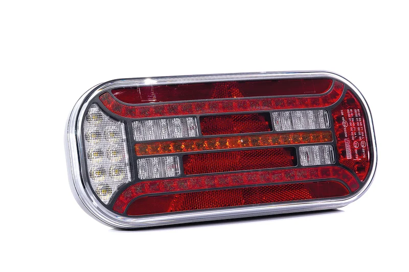 Grande lampada a LED per rimorchio con indicatore dinamico / 7 funzioni / 300 mm