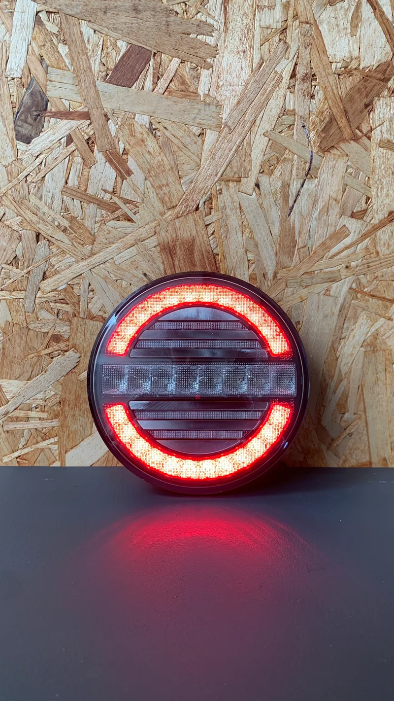 Round Tail Lamp with Reverse & Fog Light