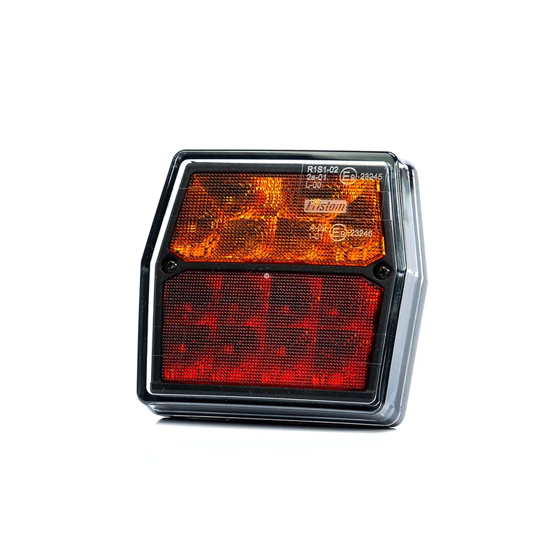 Fristom FT-222 Piccola lampada per rimorchio a LED da 12 V con arresto, coda e indicatore
