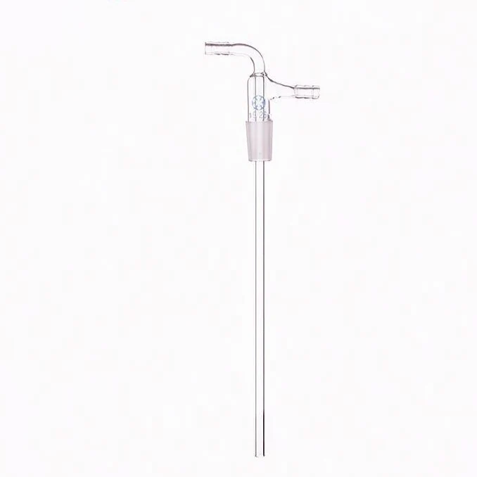Tubo di ingresso con giunto e presa di vuoto, lunghezza 200 mm
