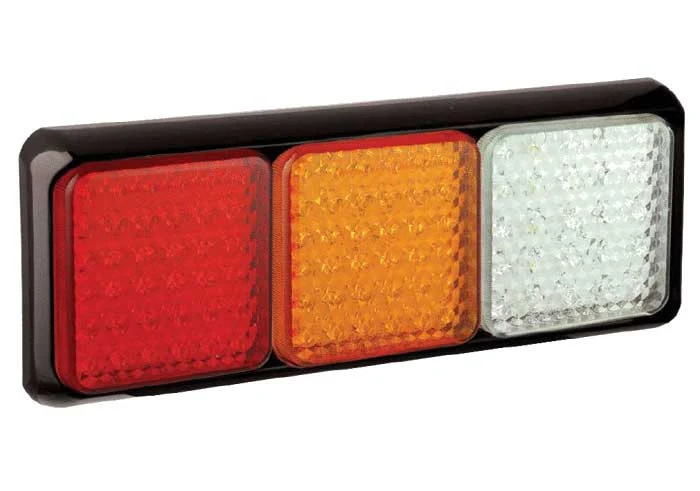 *LAST ONE *Triple Combination Lamp - Stop/Tail/Indicator/Reverse - LED Autolamps 100BRAWME