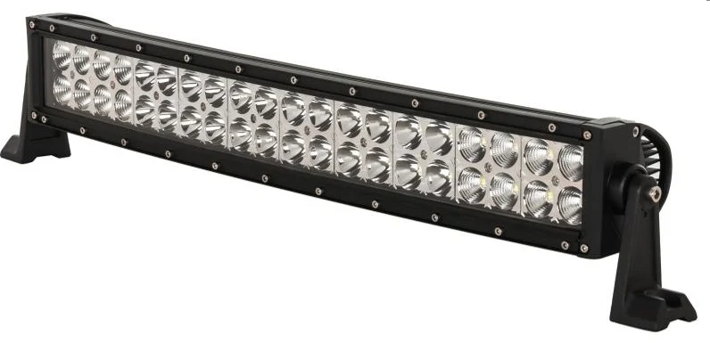 Curved LED Light Bar / Flood Beam / Curved / 40x LED / 630mm